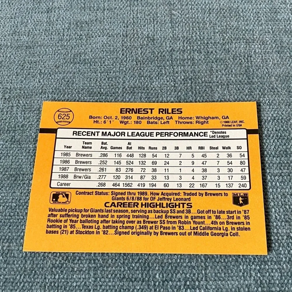 Donruss see pictures